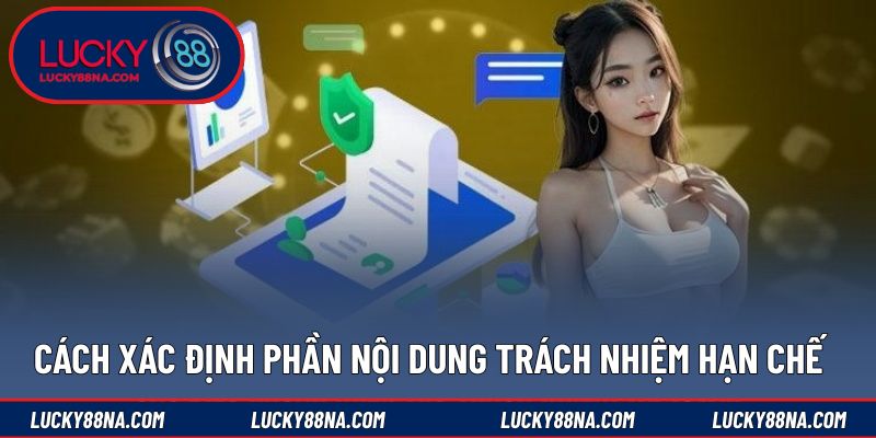 Cách xác định phần nội dung trách nhiệm hạn chế